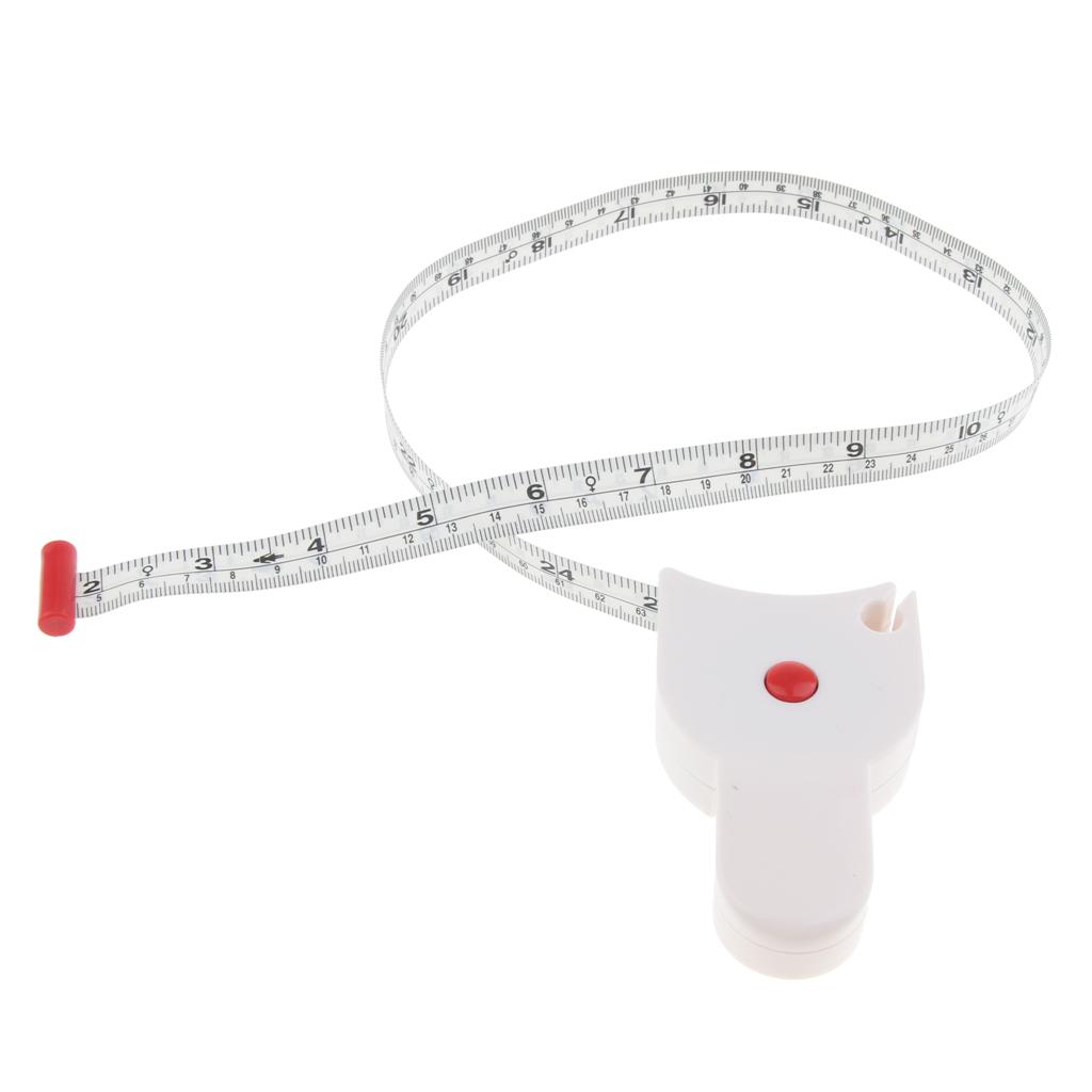 Premium Body Mass Measurements Measuring Body Waist Tape Measure White