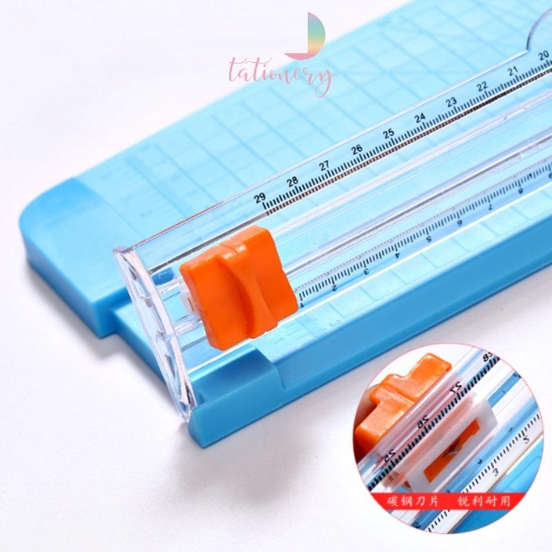 Bàn cắt giấy A4 (A4-857) 36x13cm làm thủ công DIY - Nhiều màu