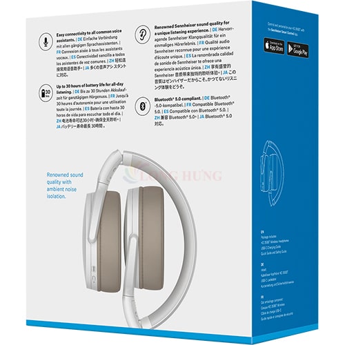 Tai nghe chụp tai Bluetooth Sennheiser HD 350BT SEBT3 - Hàng chính hãng