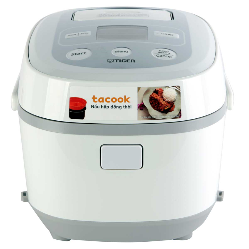 Nồi Cơm Điện Tử Tiger 4 Trong 1 JBX-B10W (1L) - Hàng Chính Hãng