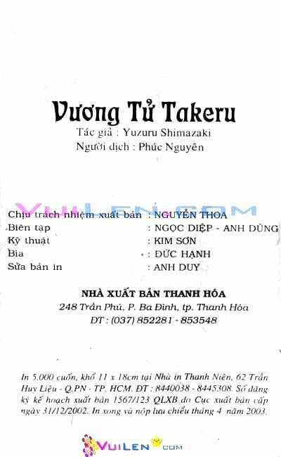 vương tử takeru chapter 8 4