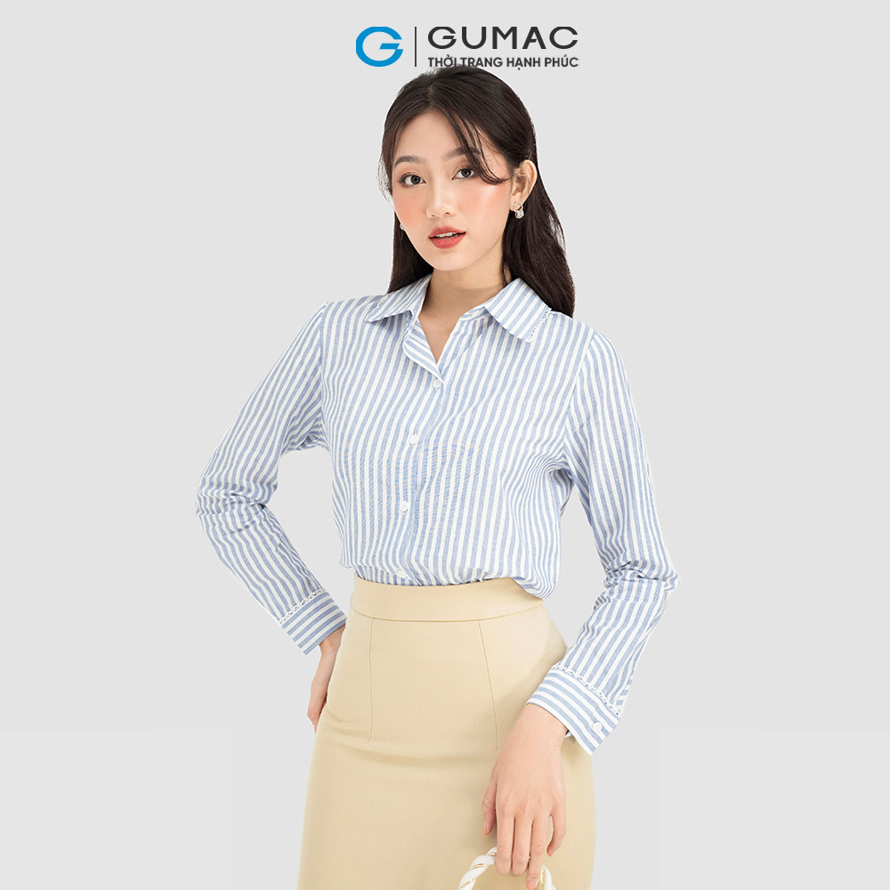 Mẫu áo sơ mi cổ đức nữ không lỗi thời CÁCH ĐIỆU đẹp nhất #4 Mẫu áo sơ mi cổ đức nữ không lỗi thời CÁCH ĐIỆU đẹp nhất