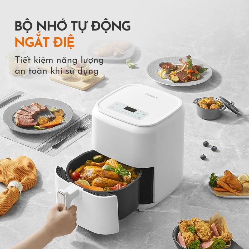 Nồi chiên không dầu GAABOR GA-E45A dung tích 4.5L - Thép không gỉ - Giá rẻ - Hàng chính hãng