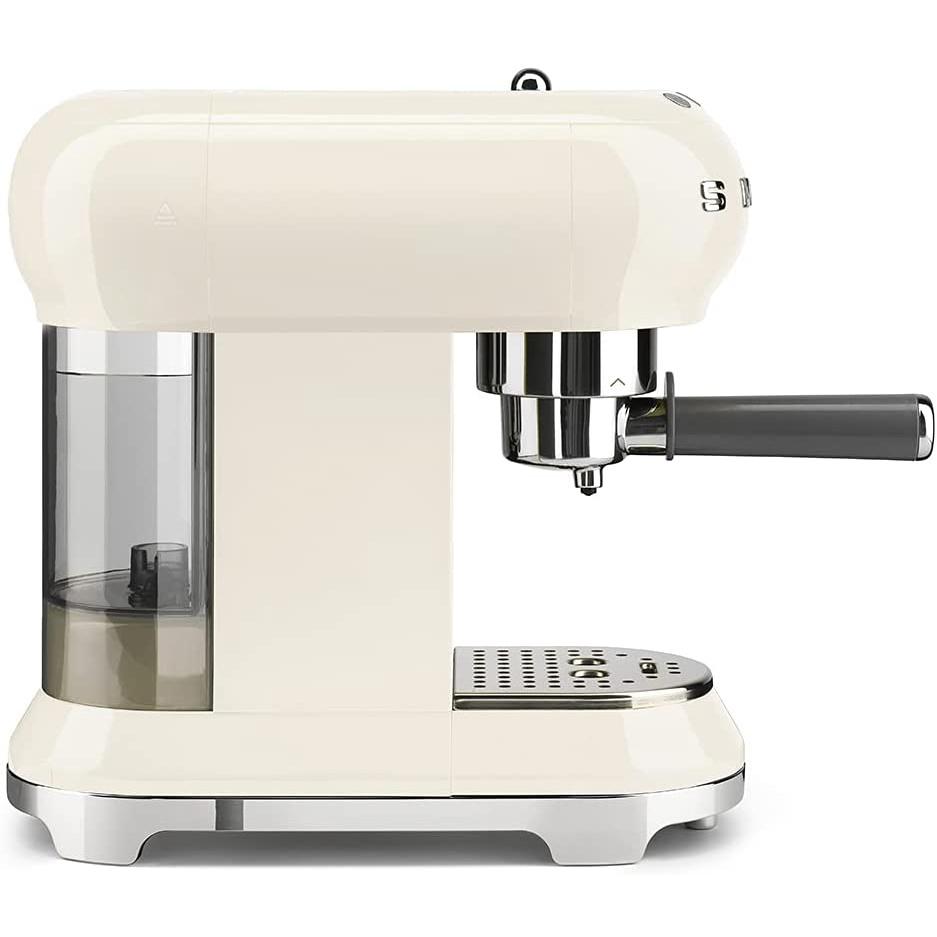 Máy Pha Cà Phê, Espresso, Capuccino Smeg ECF01, Smeg Coffee Machine, Dung Tích 1L, Công Suất 1350W, Nhập Đức, BH 12Tháng