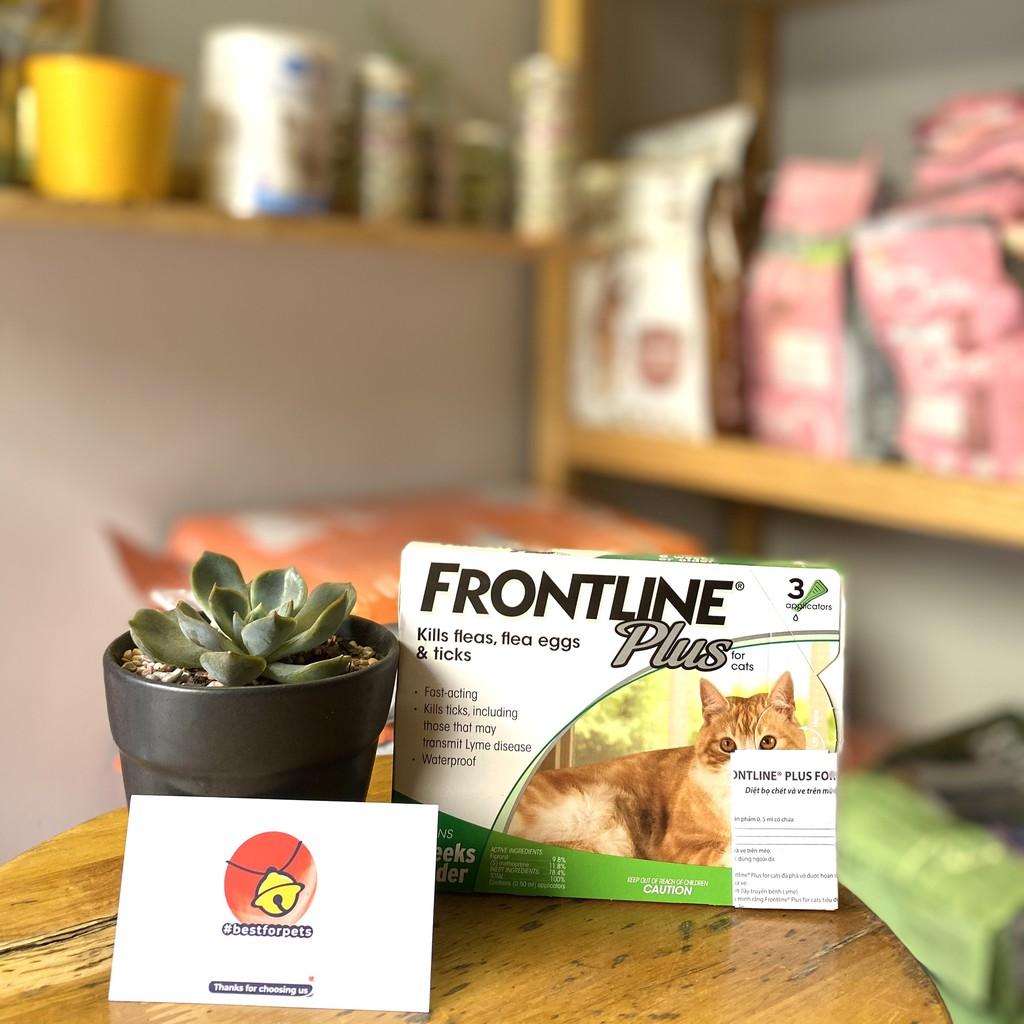 NHỎ GÁY TRỊ VE RẬN FRONTLINE CHO MÈO