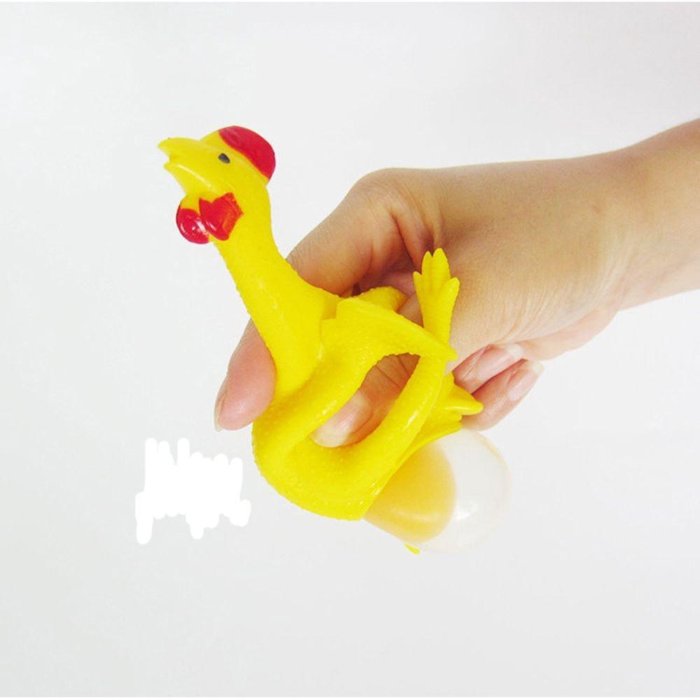 Con gà bóp đẻ trứng đồ chơi xả stress MS9339