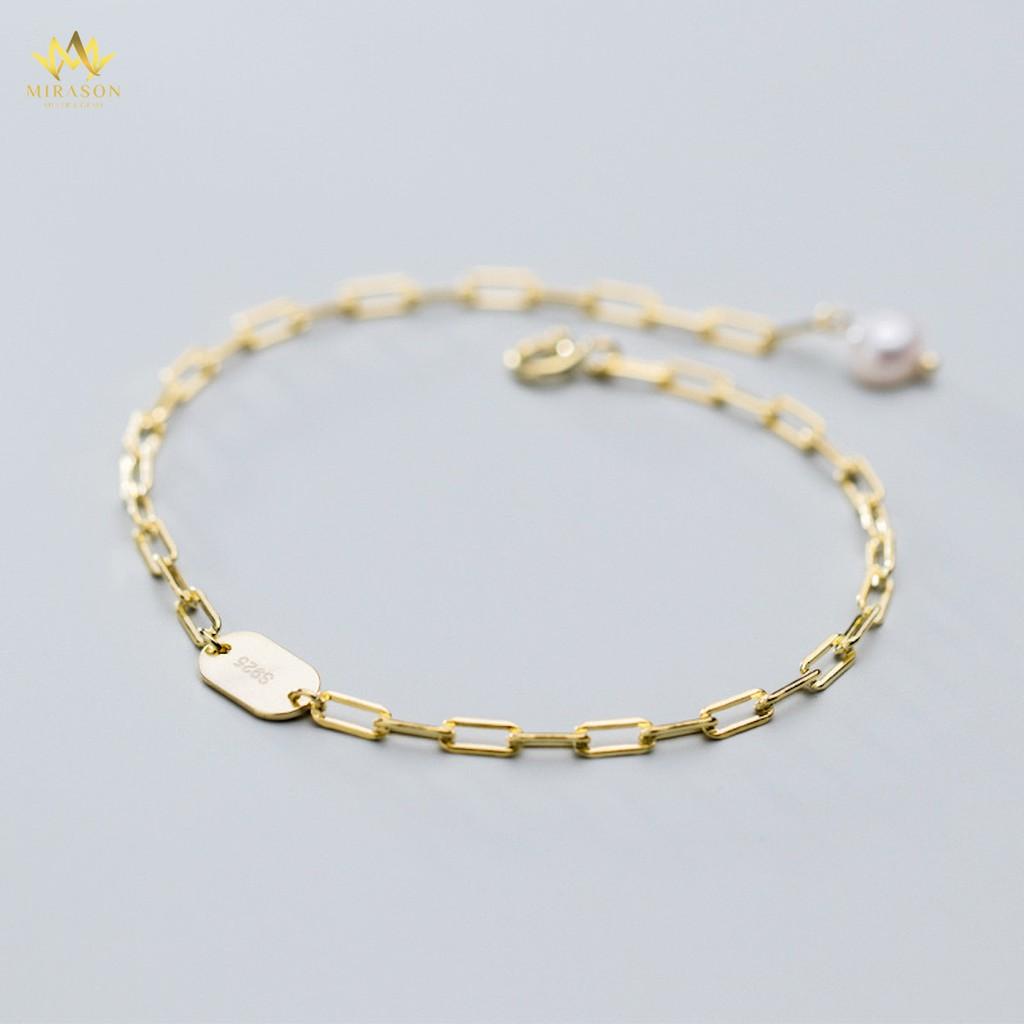 MIRASON - Lắc Tay Nữ Bạc 925 Cao Cấp - MLT009