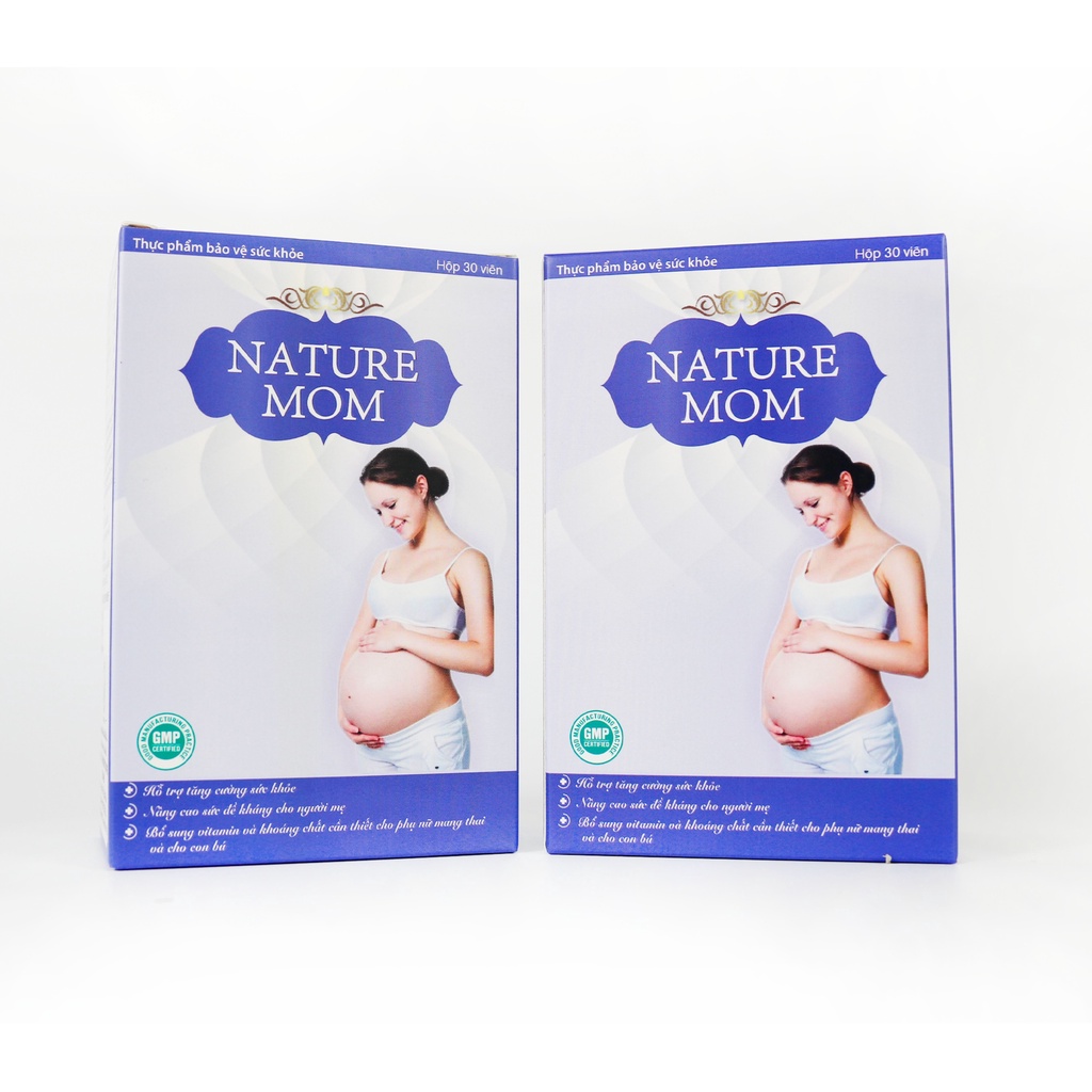 Viên Vitamin Nature Mom Bổ Sung Dưỡng Chất, Vitamin Cho Phụ Nữ Mang T.hai - Greenmec