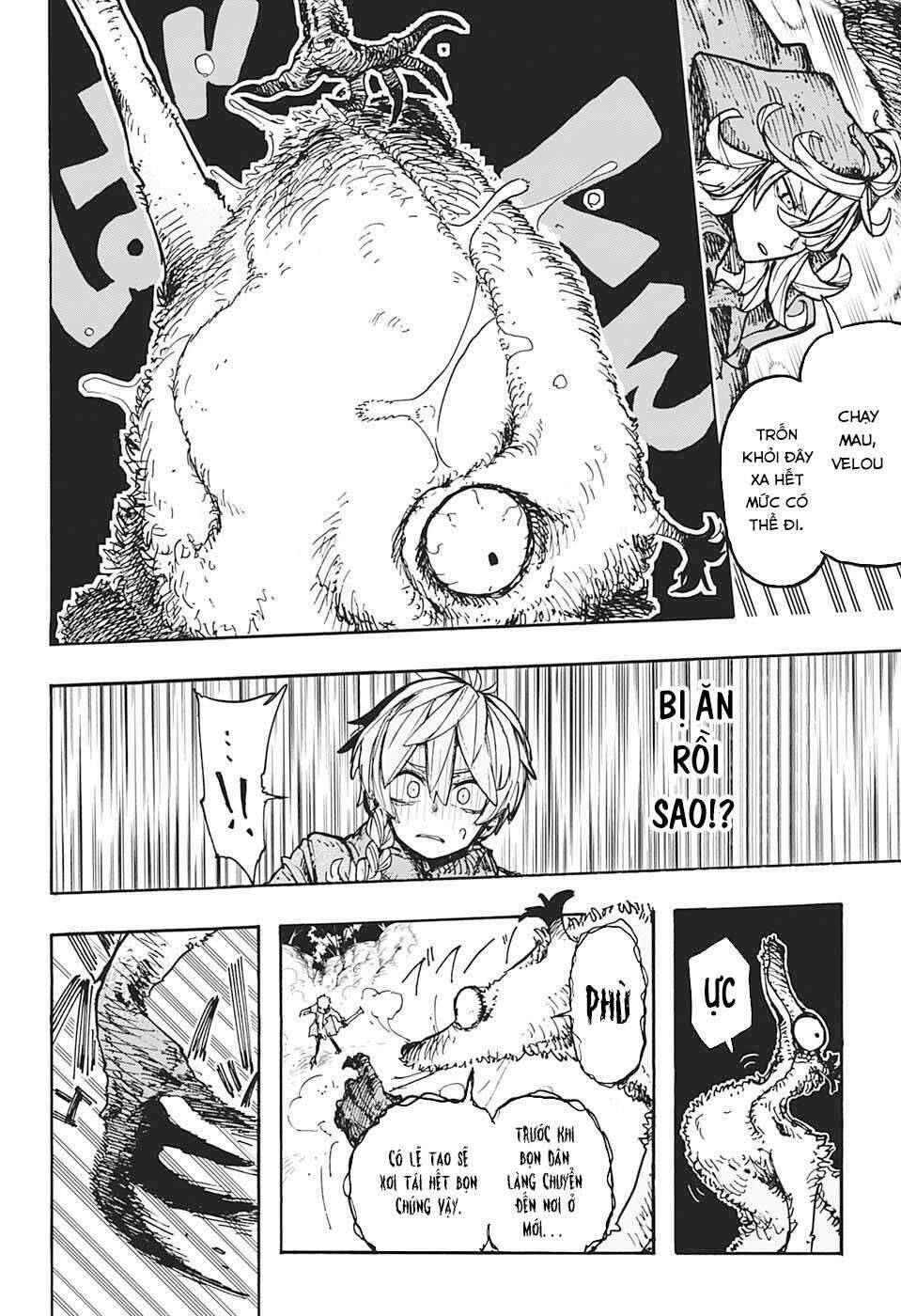 hội thợ săn: khăn đỏ chapter 1 39