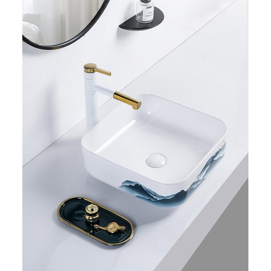 LAVABO GỐM SỨ MỸ THUẬT