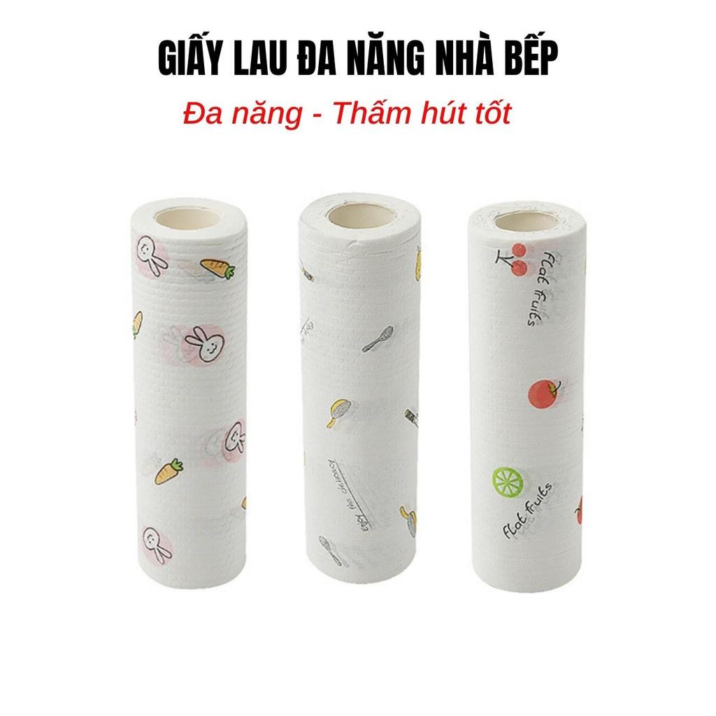 Cuộn giấy lau nhà bếp đa năng có thể tái sử dụng nhiều lần - Tiện dụng, tiết kiệm