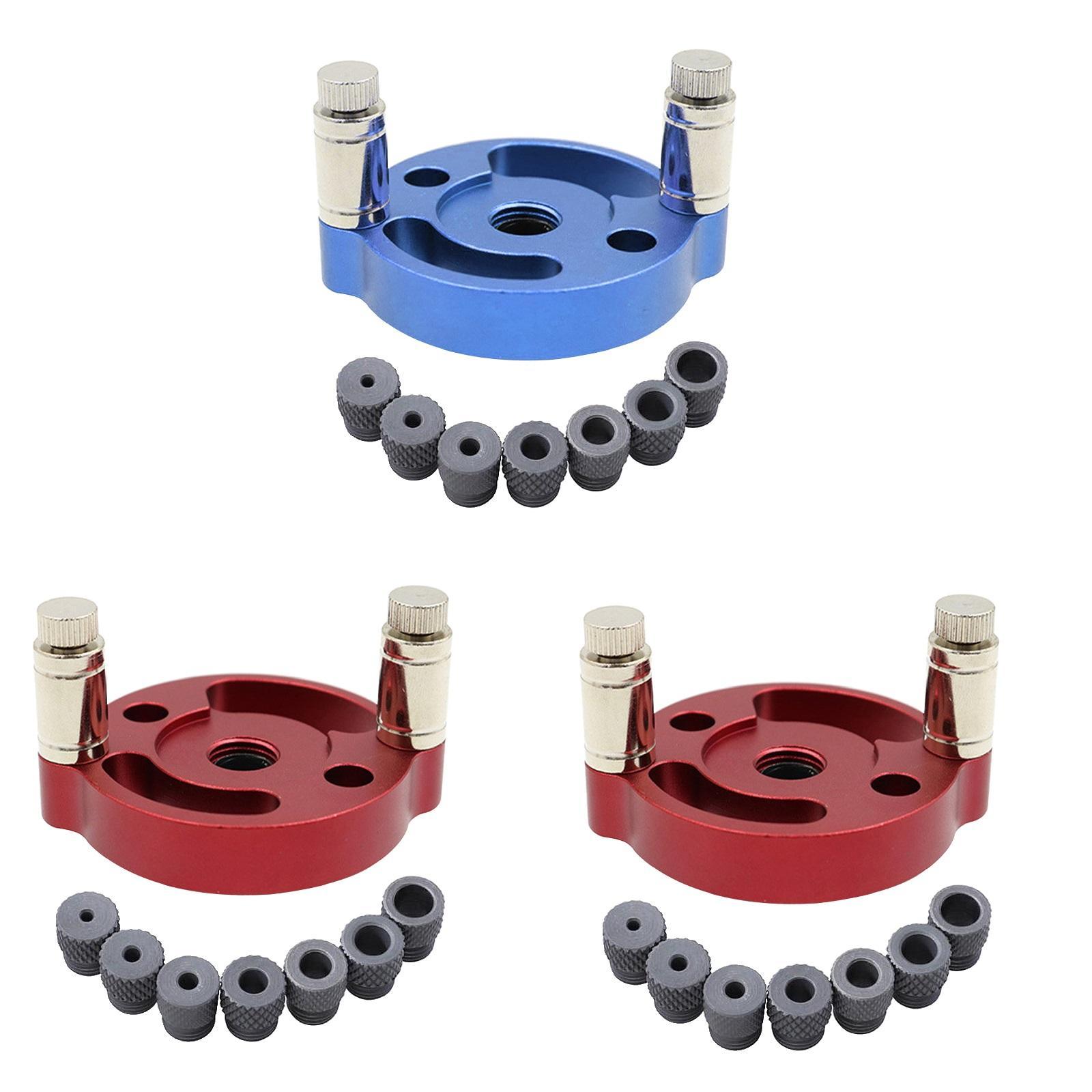 3 Set 2-10mm Self-Centering Doweling Jig Set Vertical Hole Puncher Locator
