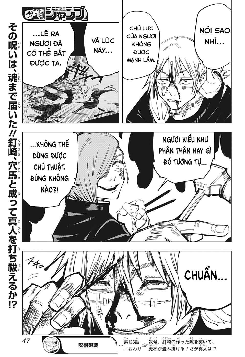 jujutsu kaisen - chú thuật hồi chiến chapter 123 26