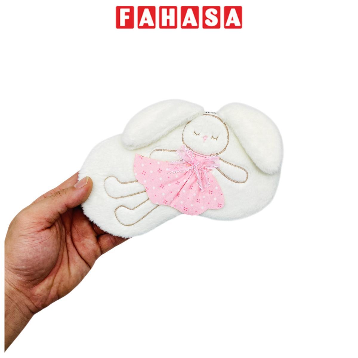 Bịt Mắt Ngủ - Thỏ Mặc Đầm Có Túi Nước 3m - ZooZoo 018025 - Màu Trắng