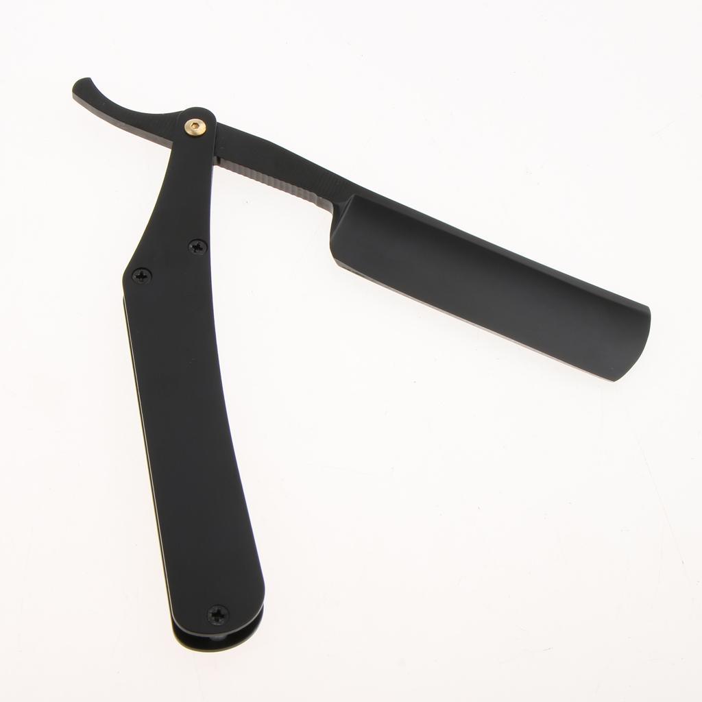 Alloy Straight Edge Folding Shaving Salon Barber Tool