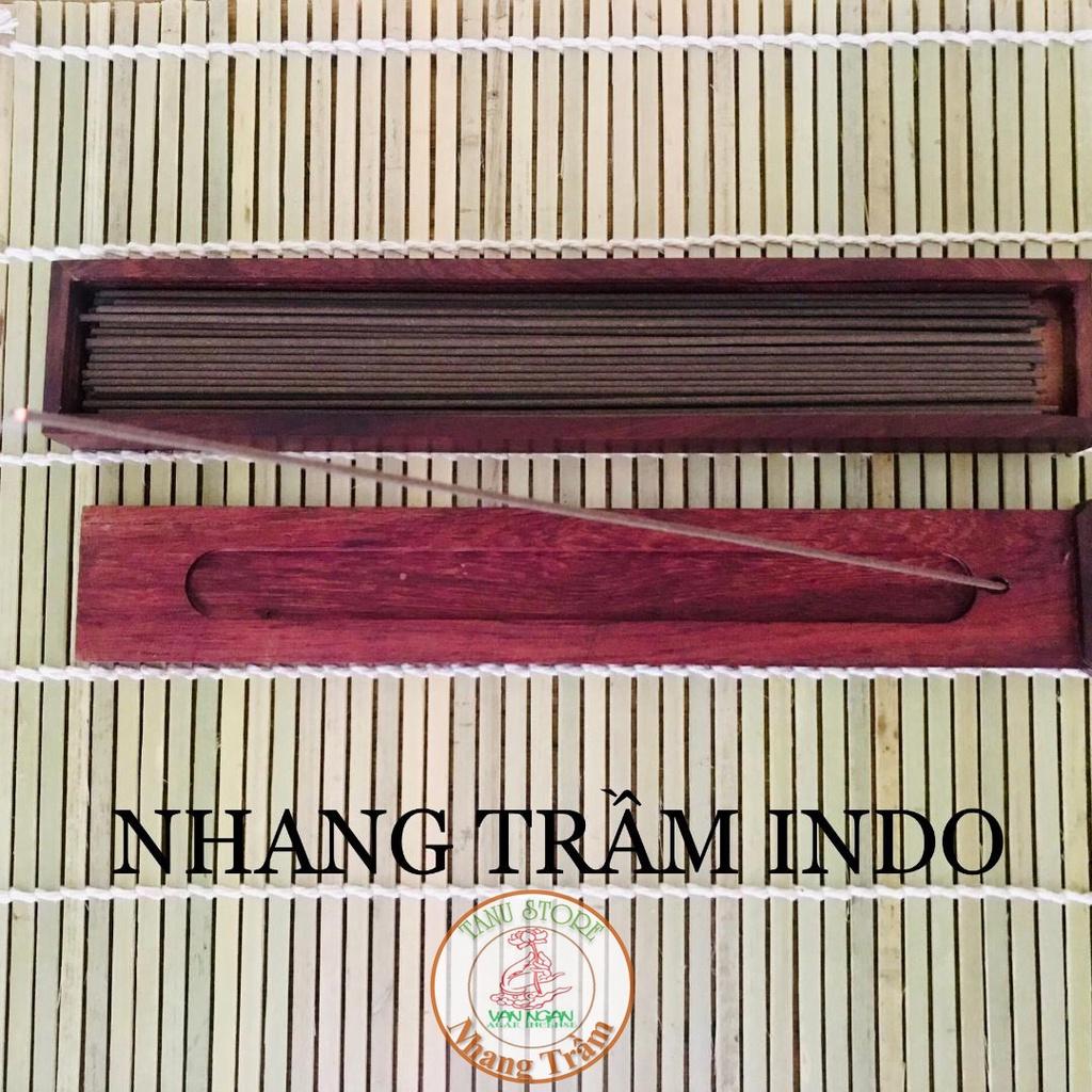 Nhang Không Tăm Trầm Hương Indo- Hương thơm dịu nhẹ, tạo cảm giác thư giãn tĩnh tâm trong thiền định-