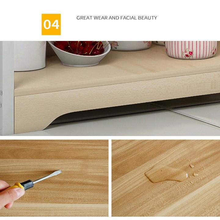 RE0496 Kệ để đồ nhà bếp 4 tầng 60x101cm - Kệ bếp đa năng - Tủ bếp 4 tầng