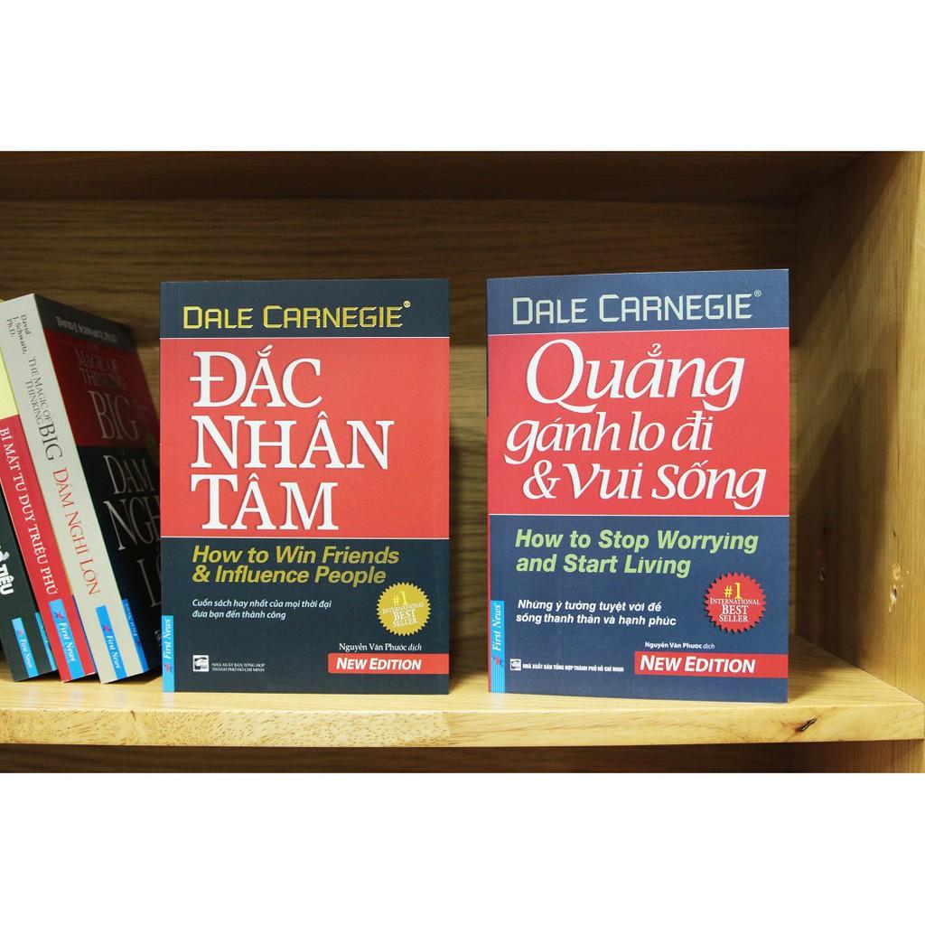 Sách - Combo Đắc nhân tâm + Quẳng gánh lo đi & vui sống - FirstNews