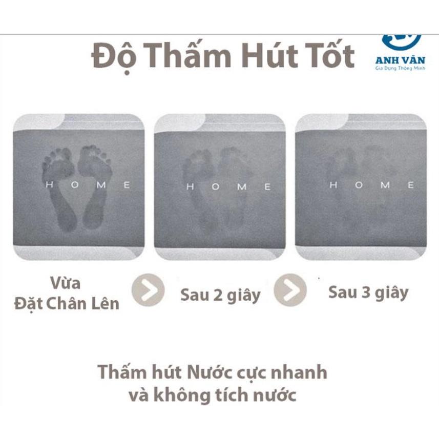 THẢM CHÂN BATHROOM SIÊU THẤM NƯỚC MỀM MẠI