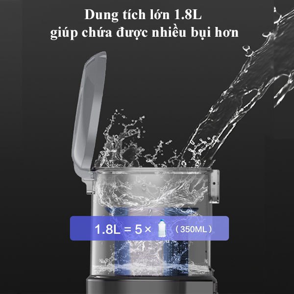 Máy hút bụi gia đình SOKANY SK3381 đa năng công suất cao 2000W lực hút mạnh, công nghệ giảm tiếng ồn [BẢO HÀNH 12 THÁNG] - HÀNG CHÍNH HÃNG - DELIYA