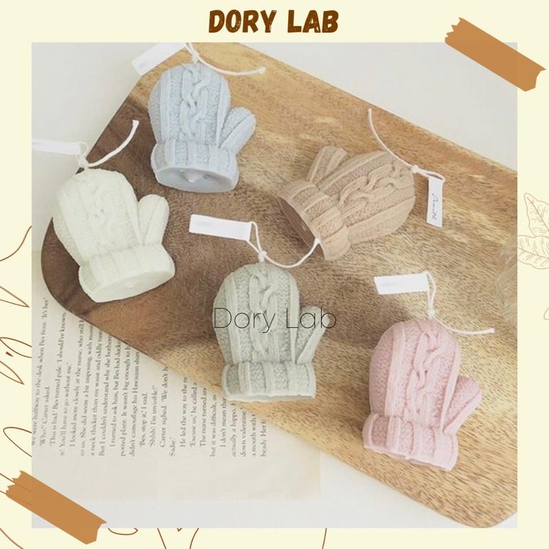 Nến Thơm Găng Tay Len Tinh Dầu Handmade Không Khói, Phụ Kiện Decor - Dory Lab