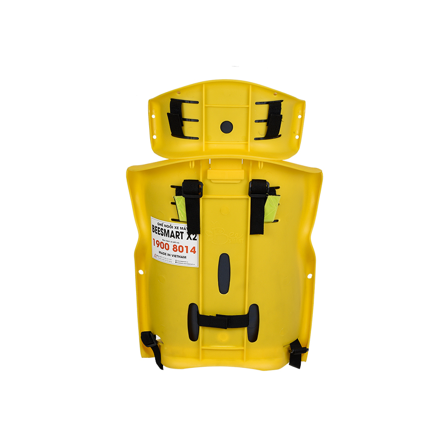 Ghế Ngồi Sau Xe Máy Beesmart X2 - Có Tựa Đầu