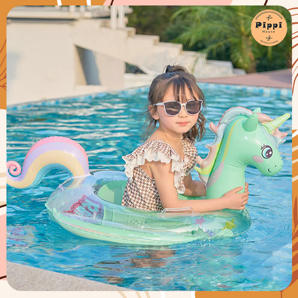 Phao bơi Pony nhũ xỏ chân loại to cho bé 1- 6 tuổi