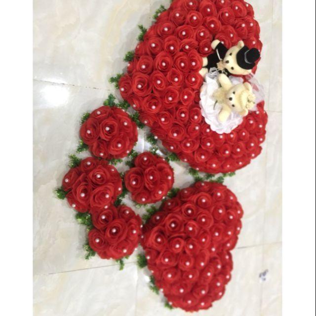 Bộ hoa xe cưới
