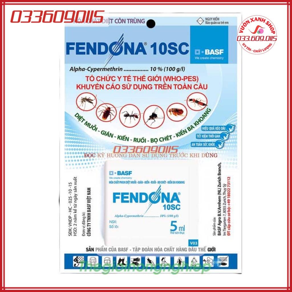 Dung dịch diệt muỗi kiến gián Fendona hiệu quả 6-8 tháng - Gói 5 ml