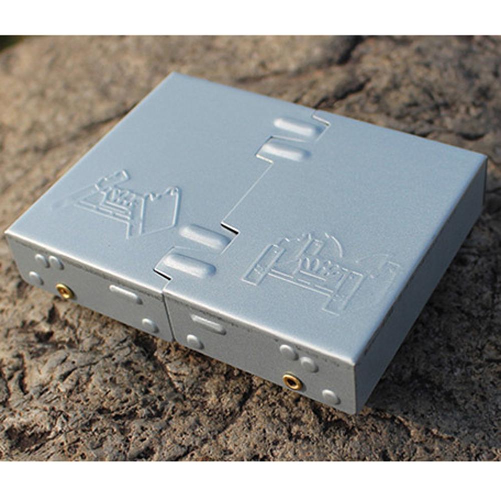 Lò Sưởi Dã Ngoại Di Động Bằng Kim Loại