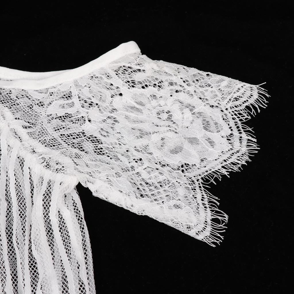 Fashion Lace Bathing Suit Crochet Floral Swimwear Bikini Cover Up for Women Ladies