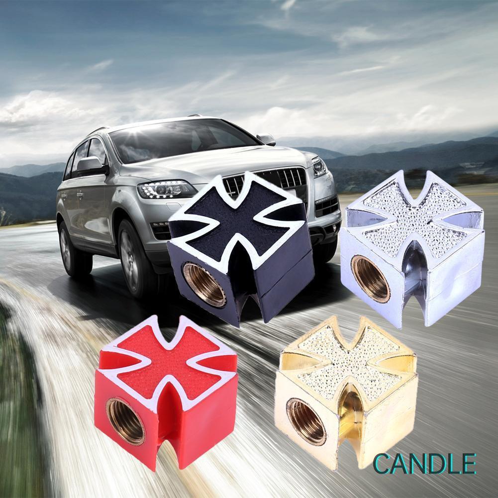 Bộ 4 Nắp Van Bánh Xe Hình Chữ Thập