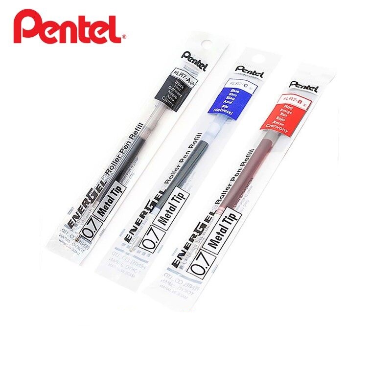 Bút Gel - Bút kí mực nước Liquid Gel Chính Hãng Pentel ENERGEL BL57 0.7mm, Ruột thay thế LR07