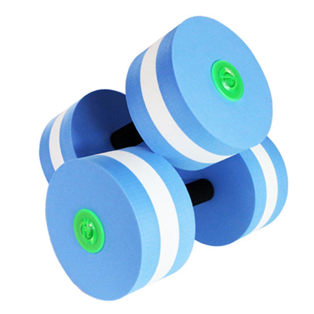 Eva Floating Dumbbell Water Aerobics Aquatic Fitness Exercise Barbell