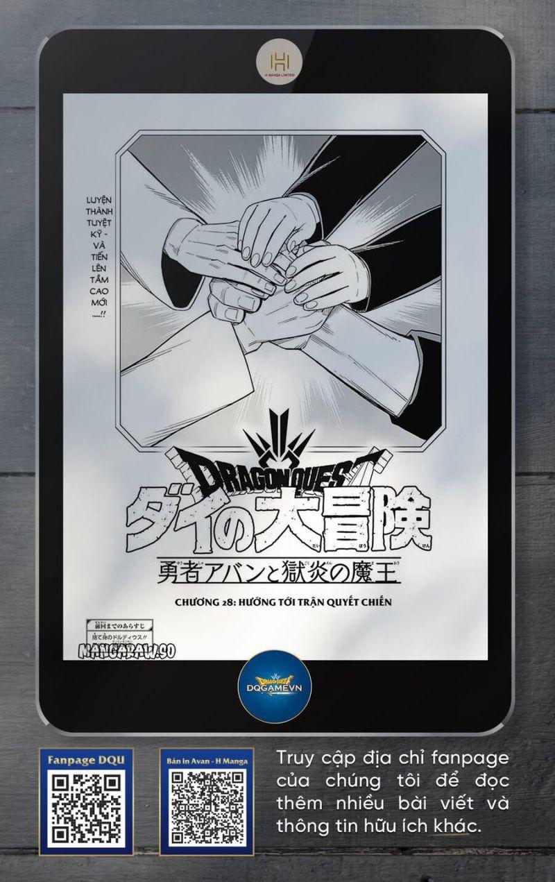 dragon quest - dũng giả avan và ngục viêm ma vương chapter 28 1