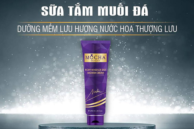 Sữa Tắm Muối Đá Mocha Beauty (250ml)