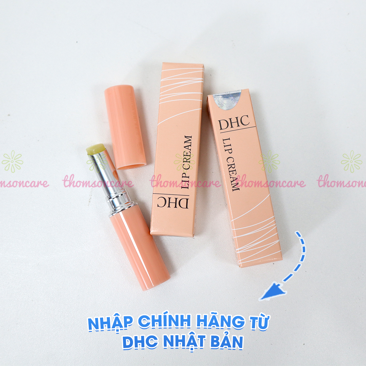 Son dưỡng DHC Lip Cream - Dưỡng ẩm, không màu - Hàng Chính Hãng DHC Nhật Bản