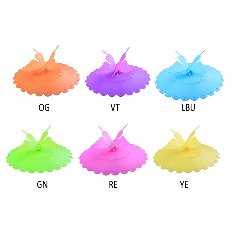 Nắp Đậy Ly Chống Tràn Bằng Silicone Có Thể Tái Sử Dụng