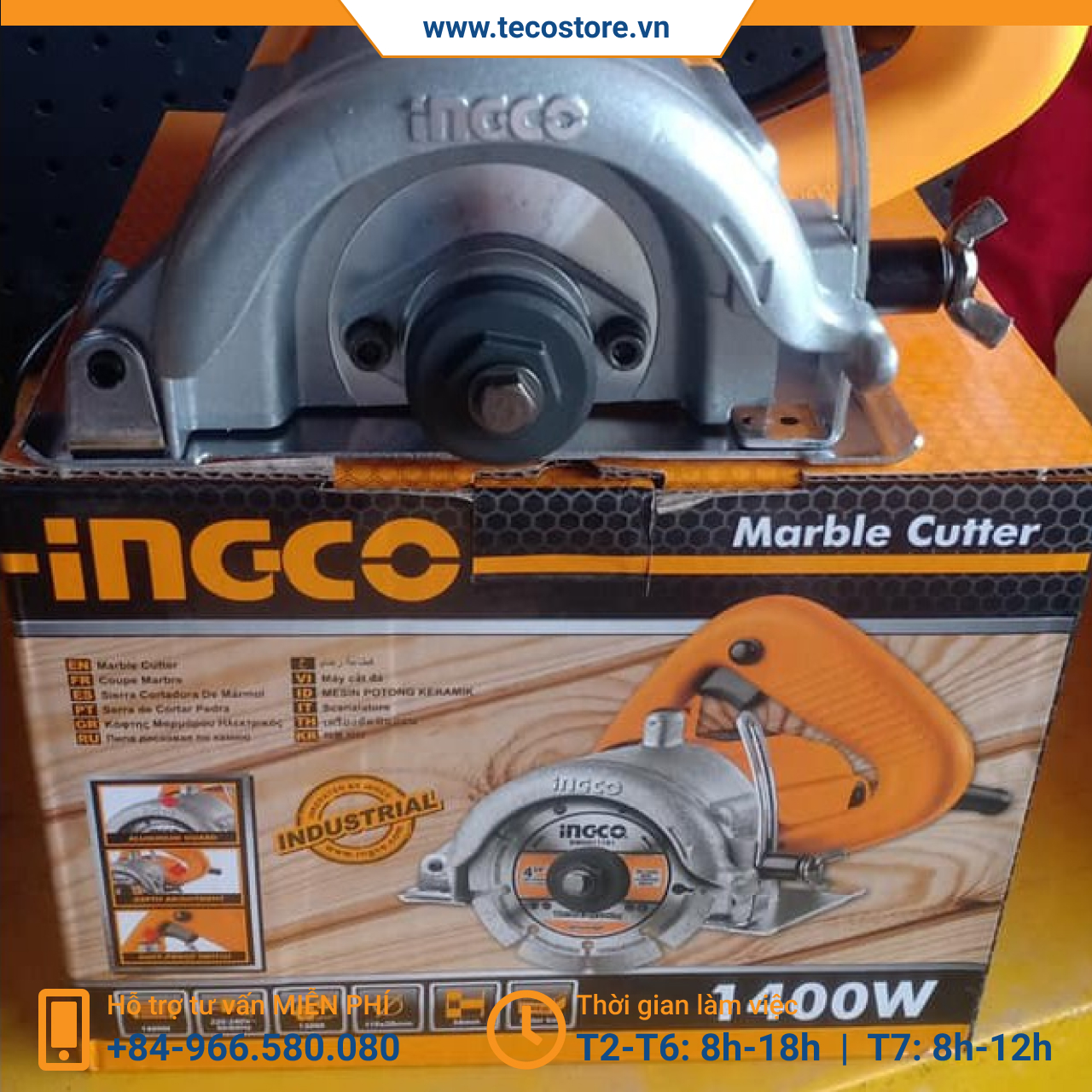 Máy cắt đá INGCO MC14008