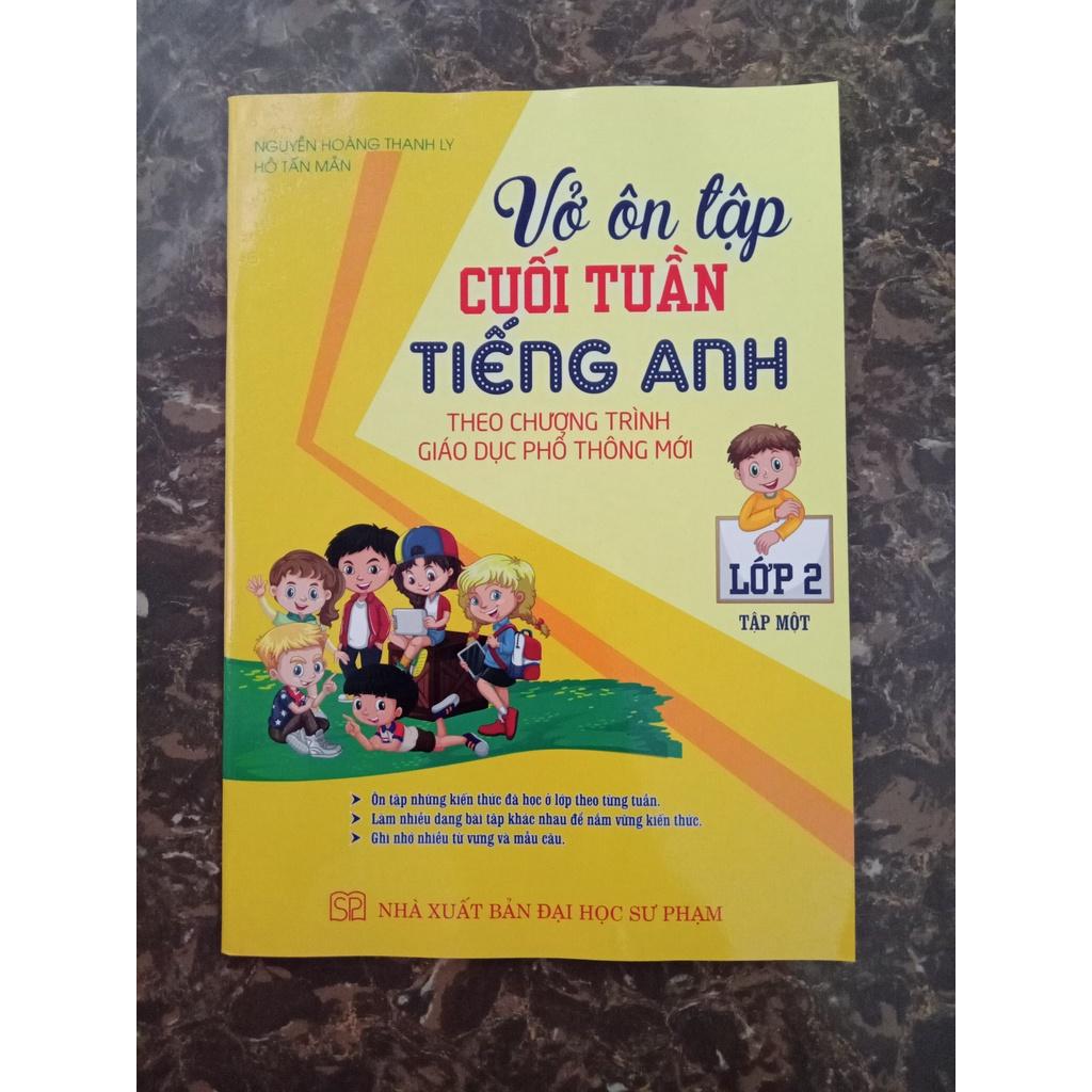 Sách - Vở Ôn Tập Cuối Tuần Tiếng Anh Lớp 2 - Tập 1