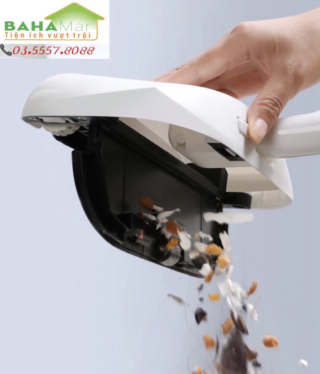CÂY LAU NHÀ MA THUẬT 4 TRONG 1 "BAHAMAR" chỉ cần 1 cây lau đủ chức năng quét, hót, xịt nước làm ẩm và lau sạch sàn nhà