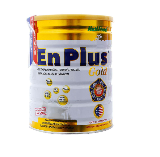 Sữa bổ sung dinh dưỡng hàng ngày cho người trưởng thành Nuti Enplus Gold 900 Gr