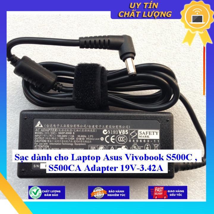 Sạc dùng cho Laptop Asus Vivobook S500C S500CA Adapter 19V-3.42A - Hàng Nhập Khẩu New Seal