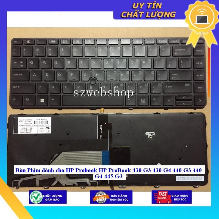 Bàn Phím dùng cho HP Probook HP ProBook 430 G3 430 G4 440 G3 440 G4 445 G3 - Hàng Nhập Khẩu New Seal