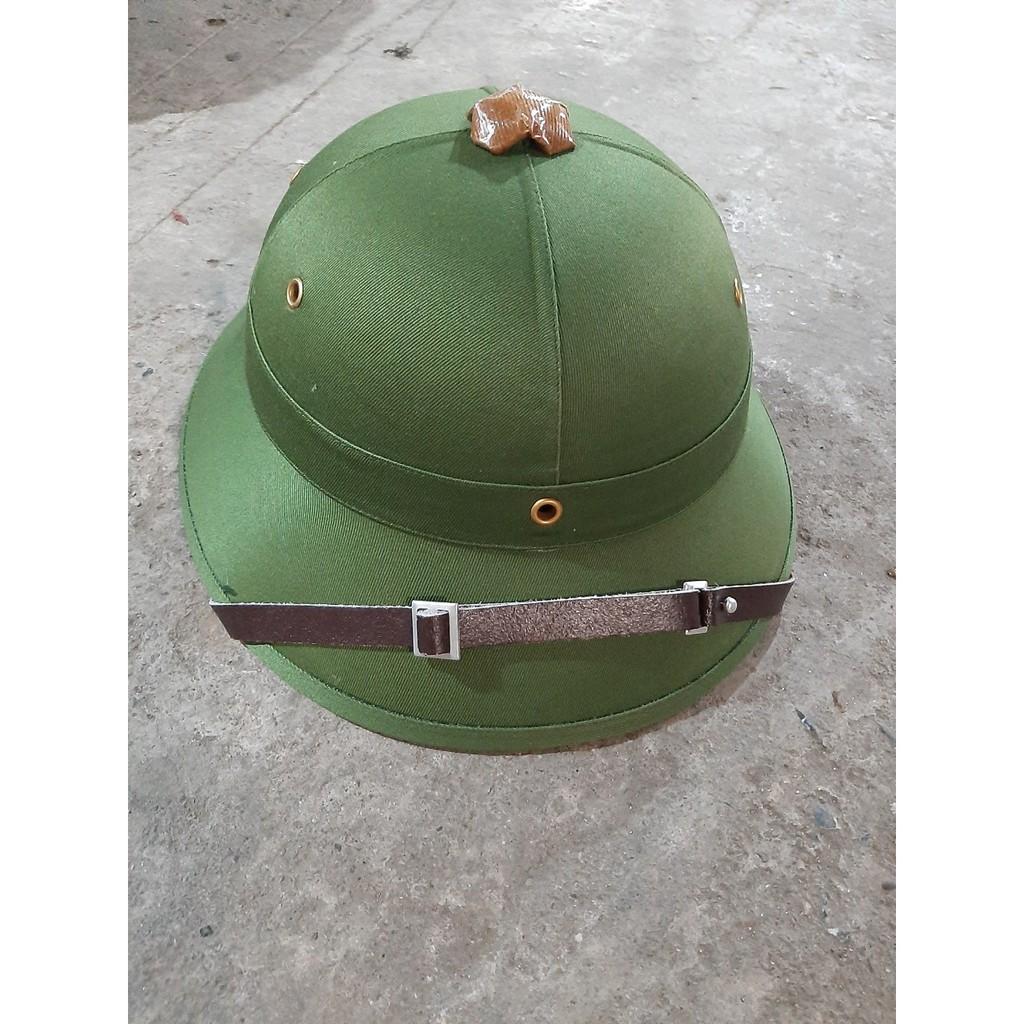 Mũ Nam Nữ Cứng Màu Xanh Loại Sần