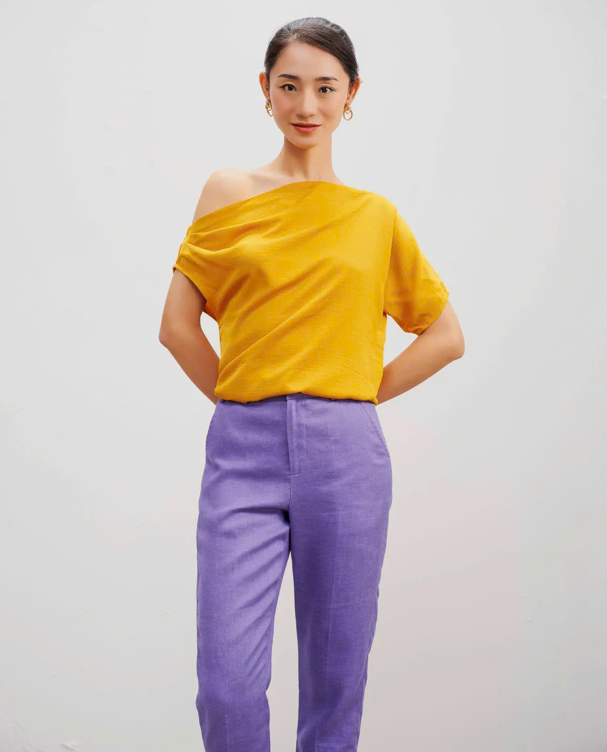 Quần Tây Ống Đứng Linen Lệ thời trang thiết kế Hity Pan065