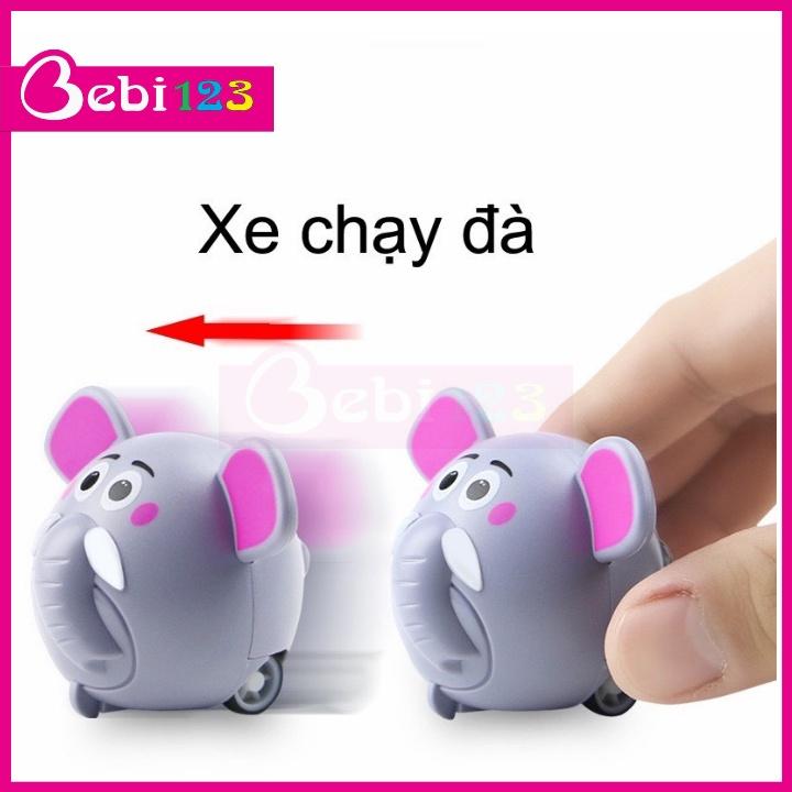 Đồ chơi xe bánh đà hình con vật béo ú siêu đáng yêu cho bé