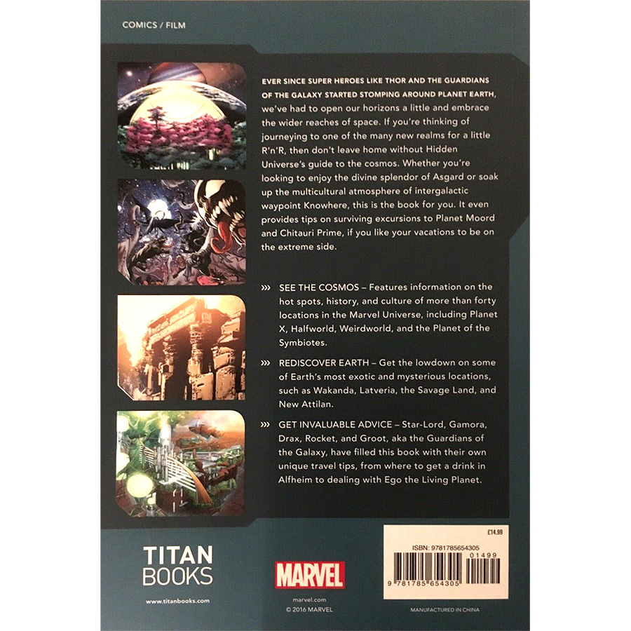 Hidden Universe Travel Guide: The Complete Marvel Cosmos (With Notes by the Guardians of the Galaxy)