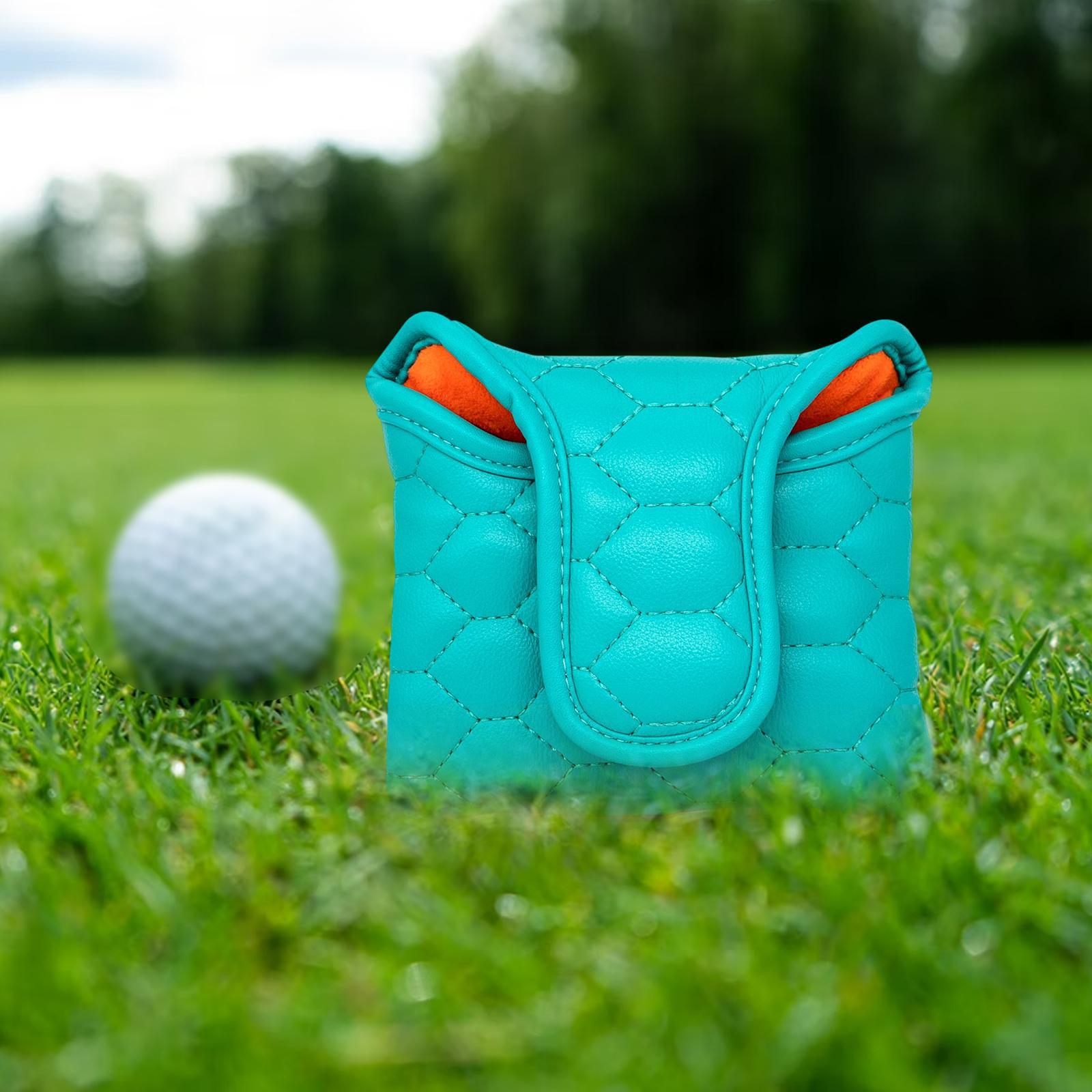 Golf Mallet Putter Head Cover Golf Club Headcover Wrap Sleeve for Golf Club Most Putter Club