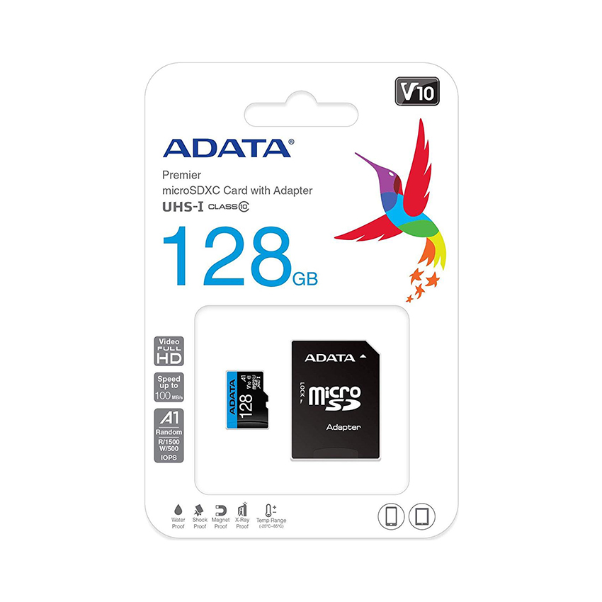 THẺ NHỚ MICRO ADATA 32GB/64GB/128GB/256GB UHS-I CLASS10 - Hàng Chính Hãng